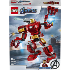 Конструкторы LEGO - Конструктор LEGO Marvel Super Heroes Железный человек трансформер (76140)