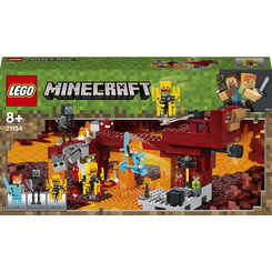 Конструктори LEGO - Конструктор LEGO Minecraft Міст іфрита (21154)