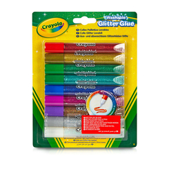 Канцтовары - Клей з блестками Crayola 9 шт (256361.012)