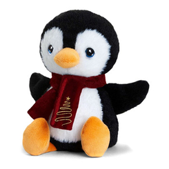 М'які тварини - М'яка іграшка Keel Toys Eco Christmas Пінгвін 14 см (SX6394/4)