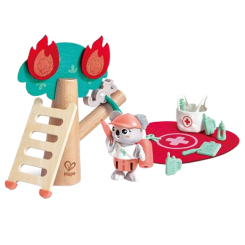 Фігурки тварин - Ігровий набір Hape Лісова пожежна служба (E3421) Фігурки тварин - Ігровий набір Hape Лісова пожежна служба (E3421)