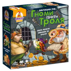Настольные игры - Настольная игра Vladi Toys Гномы против тролля (VT8055-36) Настольные игры - Настольная игра Vladi Toys Гномы против тролля (VT8055-36)
