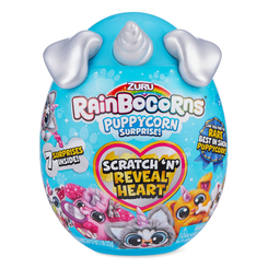 М'які тварини - М'яка іграшка-сюрприз Rainbocorns Puppycorn Реінбокорн-G Такса (9237G)
