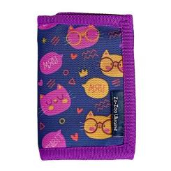 Пенали та гаманці - Дитячий гаманець Zo-Zoo Коти фіолетовий (1100631-8)