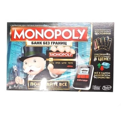 Уцененные игрушки - Уценка! Настольная игра Hasbro Монополия с банковскими карточками (B6677)