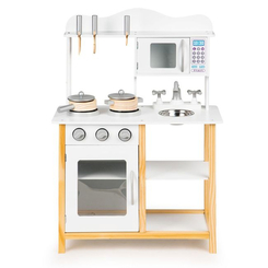 Детские кухни и бытовая техника - Игровой набор Ecotoys Деревянная кухня (TK040A)