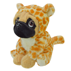 Мягкие животные - Мягкая игрушка Shantou Jinxing Мопс в костюме леопарда 20 см (K4202/2)