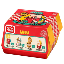 Фігурки тварин - ​Фігурка-сюрприз 10/10 Toys LuLu the Piggy Burger Express Movable Series (LULU1310)