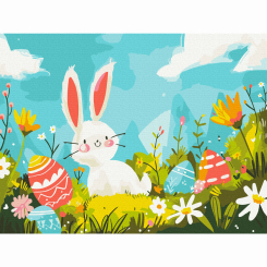 Товары для рисования - Картина по номерам Brushme Приключения пушистика (KBS0150)