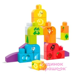 Классические конструкторы - Конструктор Mega Bloks First Builders Строим и учимся (CNH08)