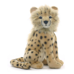 М'які тварини - М'яка іграшка Hansa Малюк гепарда, що сидить 32 см (42992)