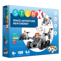 Конструкторы с уникальными деталями - Конструктор StemX Космическое приключение 4 в 1 (73049)