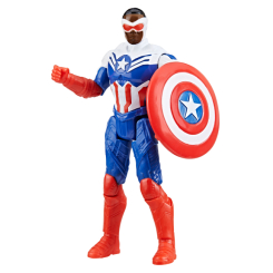 Фигурки персонажей - ​ Игровая фигурка Avengers Капитан Америка (F9325/F9334)
