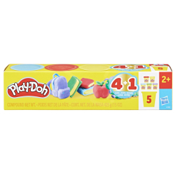 Набори для ліплення - Набір пластиліна Play-Doh 5 баночок (G1860)