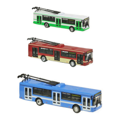 Транспорт і спецтехніка - Автомодель Тролейбус Автопром (6407ABCD)