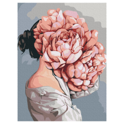 Товари для малювання - Картина за номерами Brushme Загадка піонів (RBS52100)