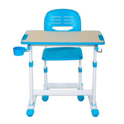 Детская мебель - Парта и стульчик трансформеры для мальчика FunDesk Piccolino II 664 x 474 x 540-760 мм Blue (223314664)