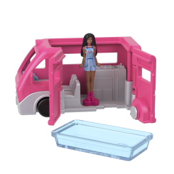 Транспорт і улюбленці - Ігровий набір Barbie Mini BarbieLand Кемпер (HYF38/3)
