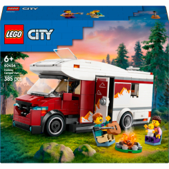 Конструктори LEGO - Конструктор LEGO City Пригодницький будинок на колесах для відпустки (60454)