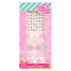Косметика - ​Набір ​Create It! Candy Для декорування нігтів 2 в 1 (848010)