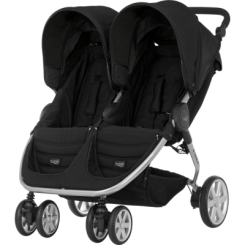 Коляски - Прогулочная коляска Britax-Romer B-Agile Double Cosmos Black (2000033222)