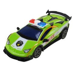 Радиоуправляемые модели - Автомодель Країна Іграшок на радиоуправлении Полицейская машина салатовая (998-6B/1)