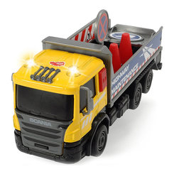 Транспорт и спецтехника - Машинка Dickie toys Городская техника Скания со звуком и светом желтая (3742008/3742008-1) Транспорт и спецтехника - Машинка Dickie toys Городская техника Скания со звуком и светом желтая (3742008/3742008-1)