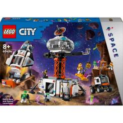 Конструктори LEGO - Конструктор LEGO City Космічна база й стартовий майданчик для ракети (60434)