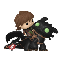 Фігурки персонажів - Фiгурка Funko Pop How to train your dragon Гикавка з Беззубиком (81181)