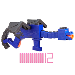 Помповое оружие - Бластер игрушечный ​NERF Minecraft Ender dragon (F7912)