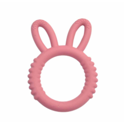 Брязкальця, прорізувачі - Прорізувач Lindo Силіконовий вушка червоний (4890211000267) (4890211000168)