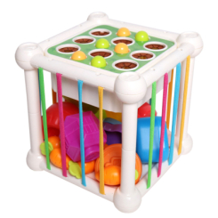 Развивающие игрушки - Развивающая игрушка Qunxing toys Мультифункциональный куб (YL1303D)
