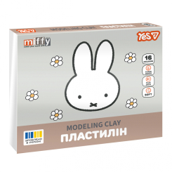 Наборы для лепки - Пластилин Yes Miffy 16 цветов (540720)