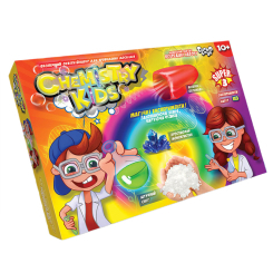 Научные игры, фокусы и опыты - Набор для опытов Danko toys Chemistry Kids №3 (CHK-02-03U) Научные игры, фокусы и опыты - Набор для опытов Danko toys Chemistry Kids №3 (CHK-02-03U)
