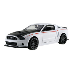 Автомоделі - Автомодель Maisto New Mustang Ford Street Racer 1:24 (31506 white)