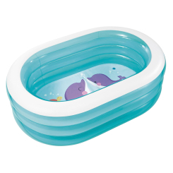 Для пляжа и плавания - Надувной овальный бассейн Кит (57482)