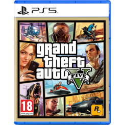 Товари для геймерів - Гра консольна PS5 Grand Theft Auto V (5026555431842)