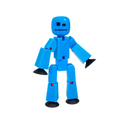 Фигурки персонажей - ​Фигурка для анимационного творчества Stikbot синяя (TST616-23UAKDB)