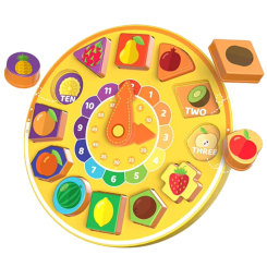 Розвивальні іграшки - Розвиваючий тренажер Urmywo Годинник (2188-61)