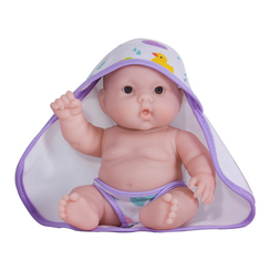 Пупсы - Пупс JC Toys Лулу с фиолетовым полотенцем 20 см (JC16822-1)