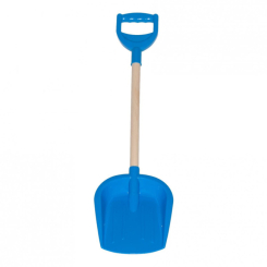 Наборы для песочницы - Детская игрушка "Лопатка малая с деревянной ручкой" ТехноК 2896TXK 65 см Синий (34668s42924)
