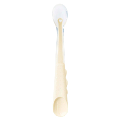 Дитячий посуд та аксесуари - Ложечка силіконова Baby Team 2 в 1 (6114)