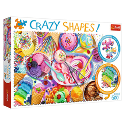 Пазлы - Пазл Trefl Crazy shapes Сладкие мечты 600 элементов (11119)