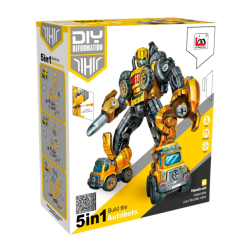 Конструкторы с уникальными деталями - Конструктор Maya toys Робот 133 элемента (LM905-B)