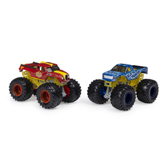 Транспорт і спецтехніка - Машинки Monster Jam Radical Rescue і Blue Thunder 1:64 (6044943-8)