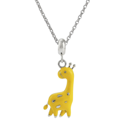 Ювелирные украшения - Кулон UMa&UMi Pets Жираф оранжевый (2210000005969)