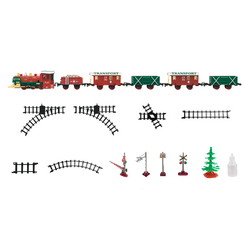 Железные дороги и поезда - Игровой набор Fenfa Retro steam train (1603D)