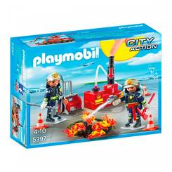Конструкторы с уникальными деталями - Конструктор Playmobil City Action Противопожарные работы (5397) (6984889)