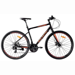 Велосипеды - Велосипед Atlantic Xyston NX Pro 28'' M/19'' Black/Orange (5060948062329)