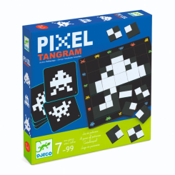 Настольные игры - Настольная игра DJECO Pixel Tamgram (DJ08443)